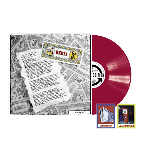 883 - Con Un Deca [Colored Vinyl] [180 Gram] (Red) (Ita) Vinyl Record Album Cover