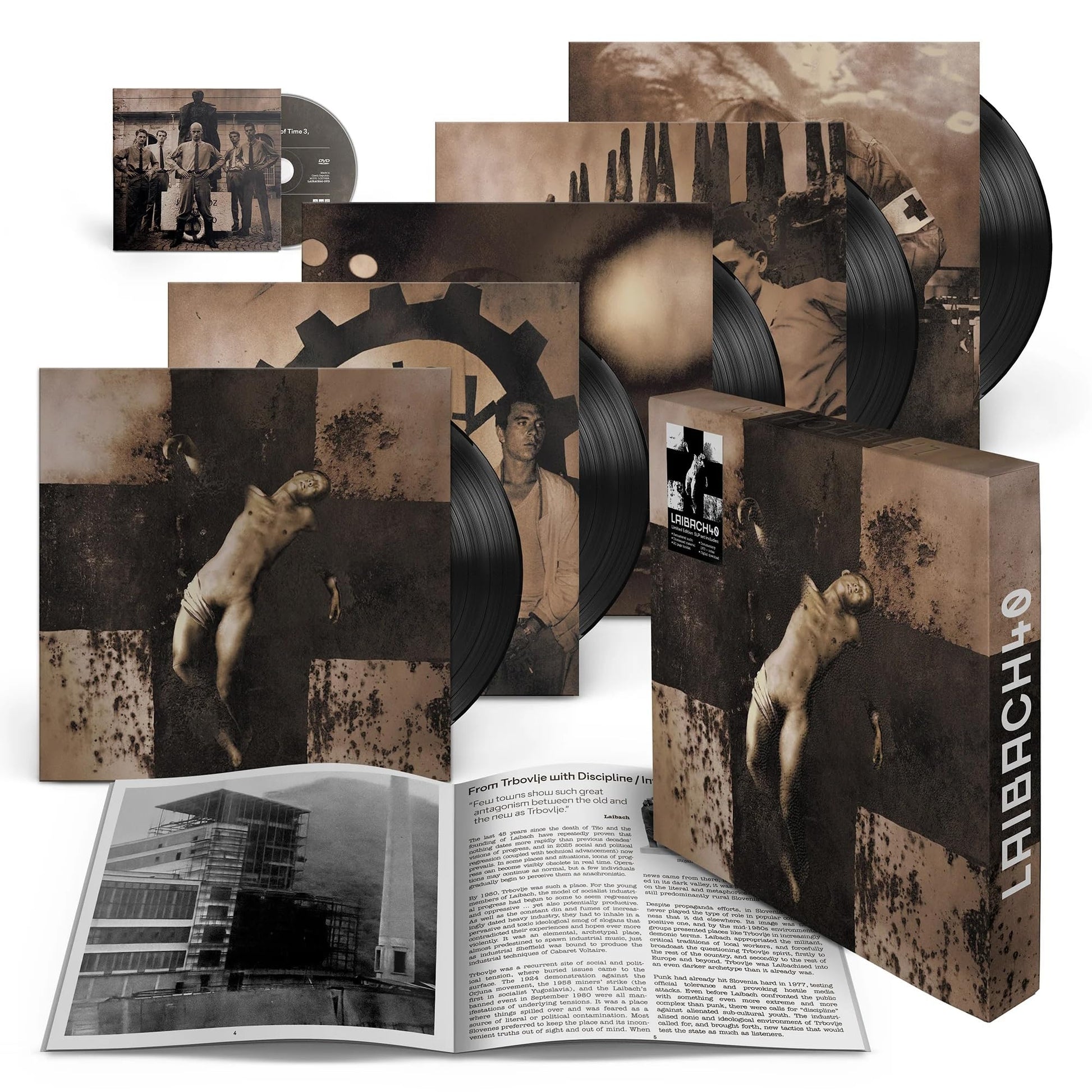 Laibach - Laibach 40 (Box) [LP] Vinyl Record Album Cover