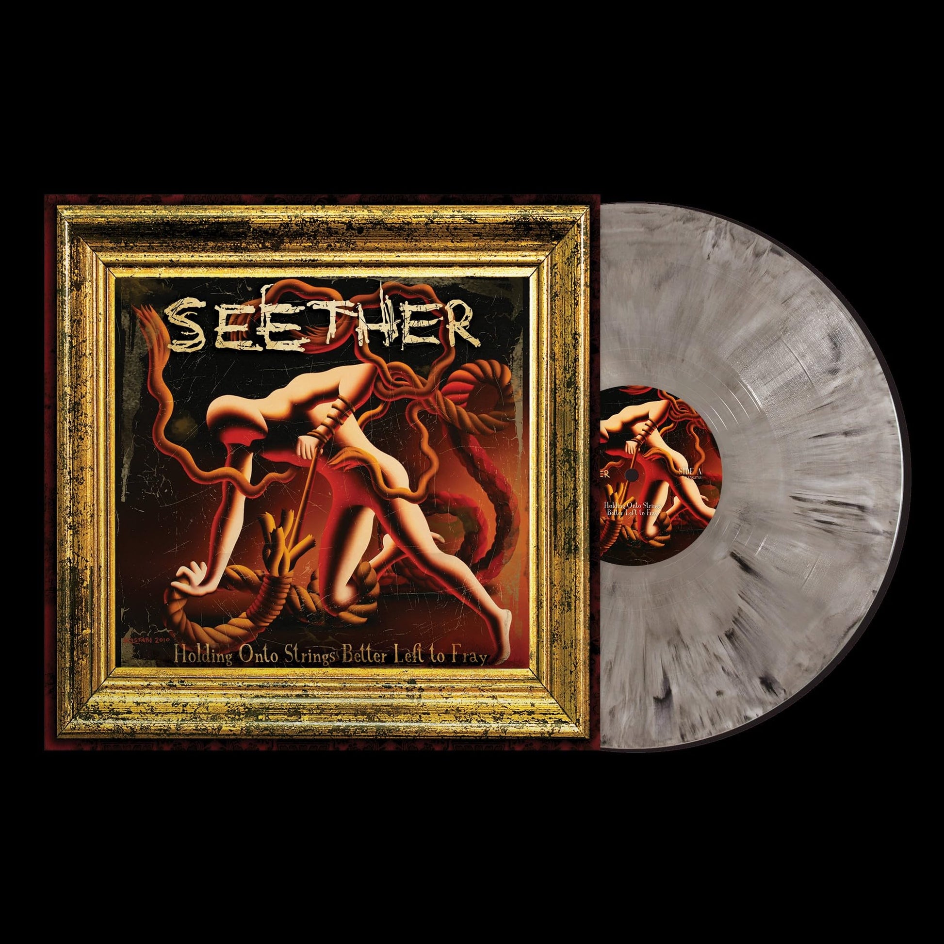 Seether - Holding Onto Strings Better Left To Fray (Uk) [LP] Vinyl Record Album Cover