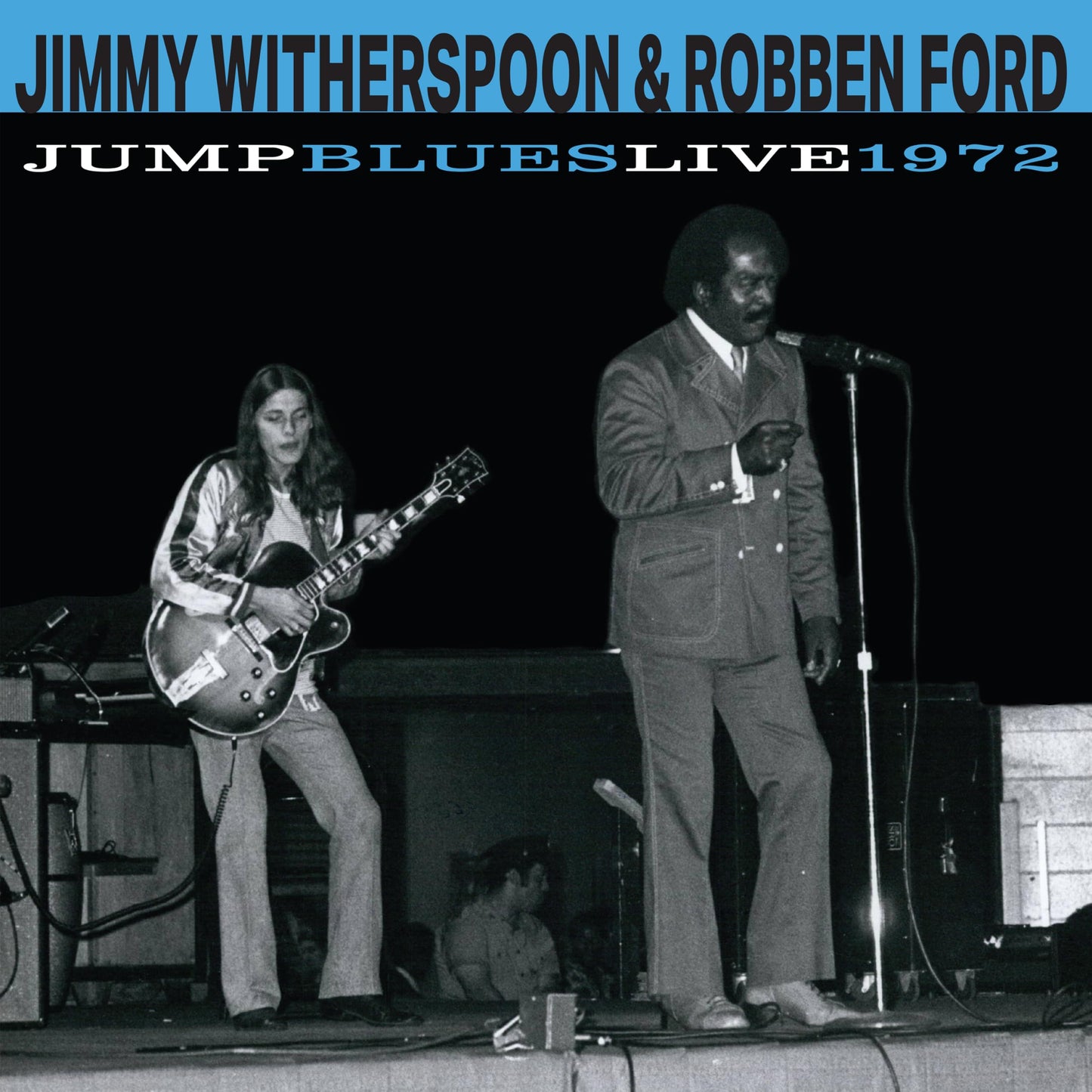 Jimmy Witherspoon / Ford,Robben - Jump Blues Live 1972 [LP] Vinyl Record Album Cover