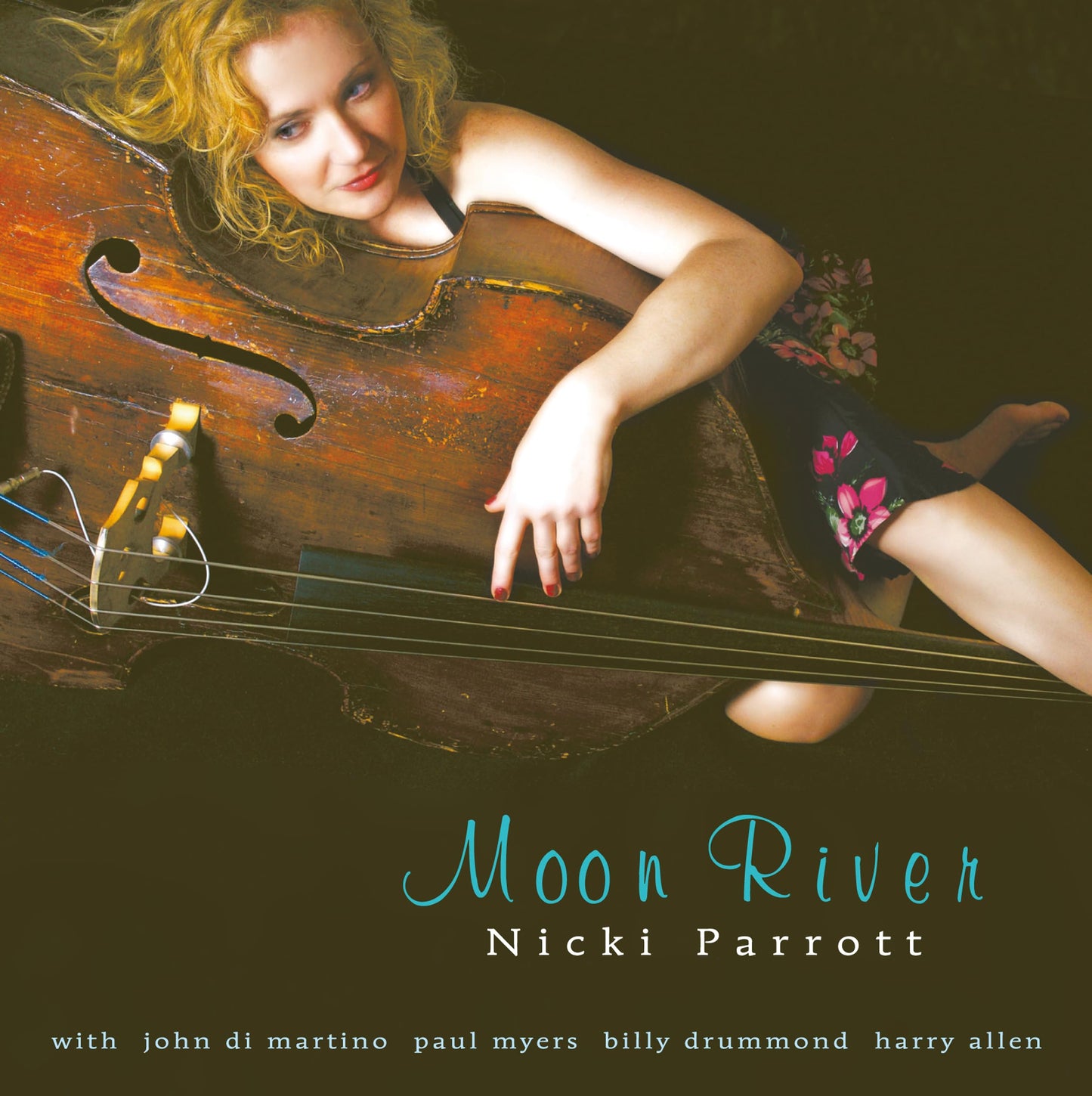 Nicki Parrott - Moon River (Jpn) [LP] Vinyl Record Album Cover