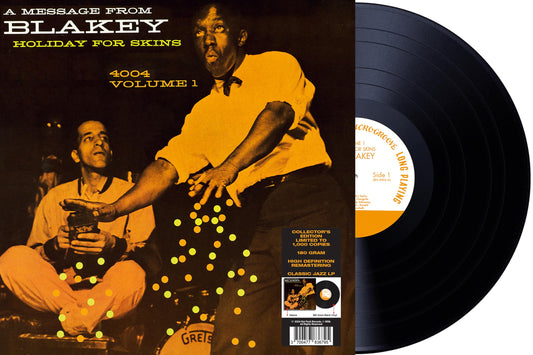 Art Blakey - Holiday For Skins Vol 1 (Uk) [LP] Vinyl Record Album Cover