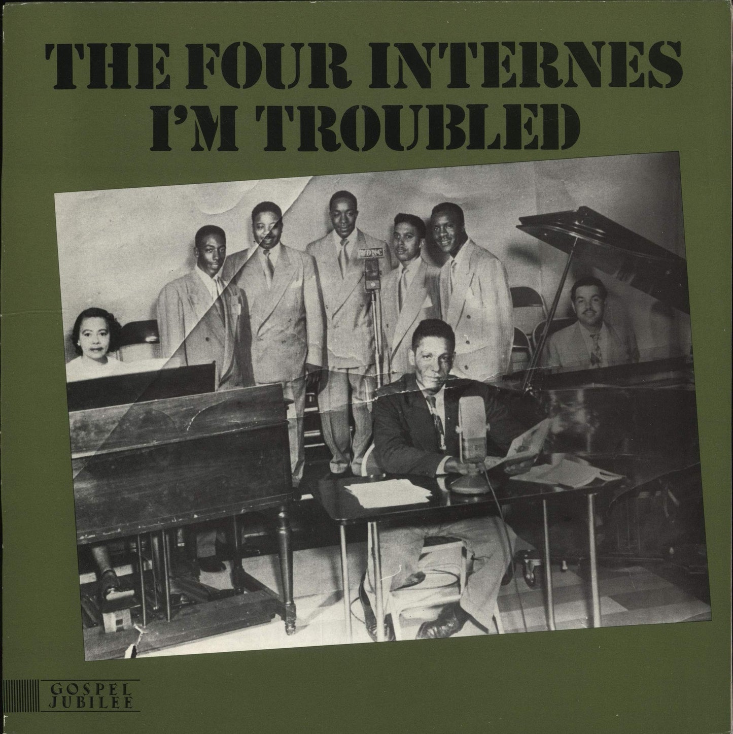 Four Internes - I'm Troubled 1951-53 [LP] Vinyl Record Album Cover
