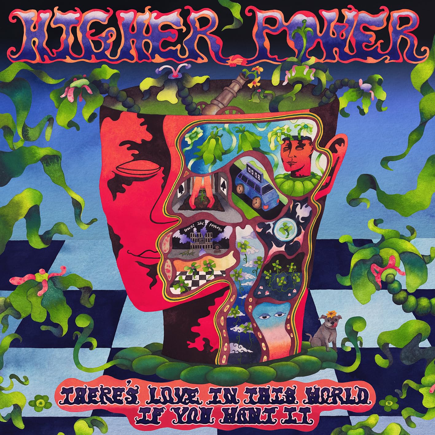 Higher Power - There's Love In This World If You Want It [LP] Vinyl Record Album Cover
