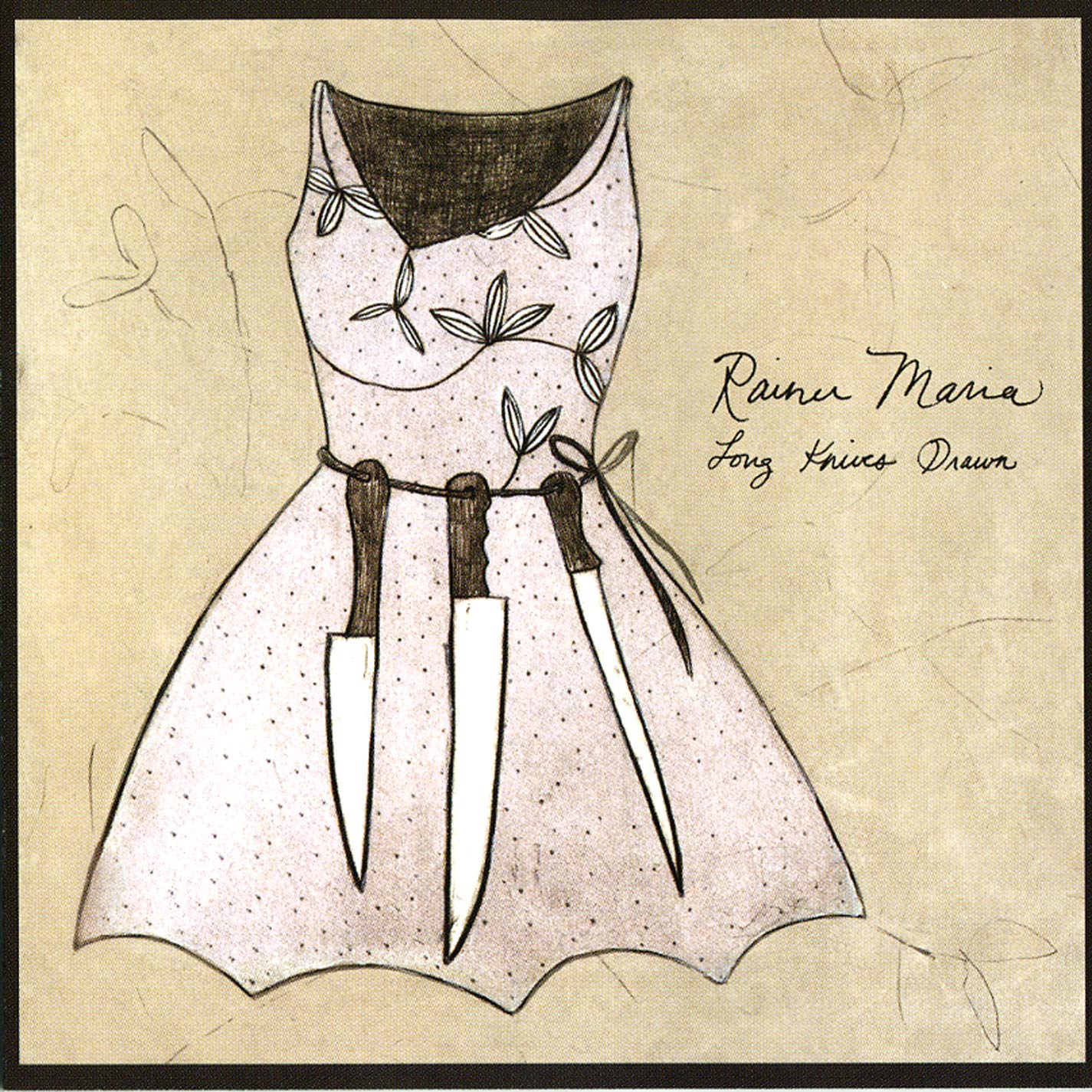 Rainer Maria - Long Knives Drawn [LP] Vinyl Record Album Cover
