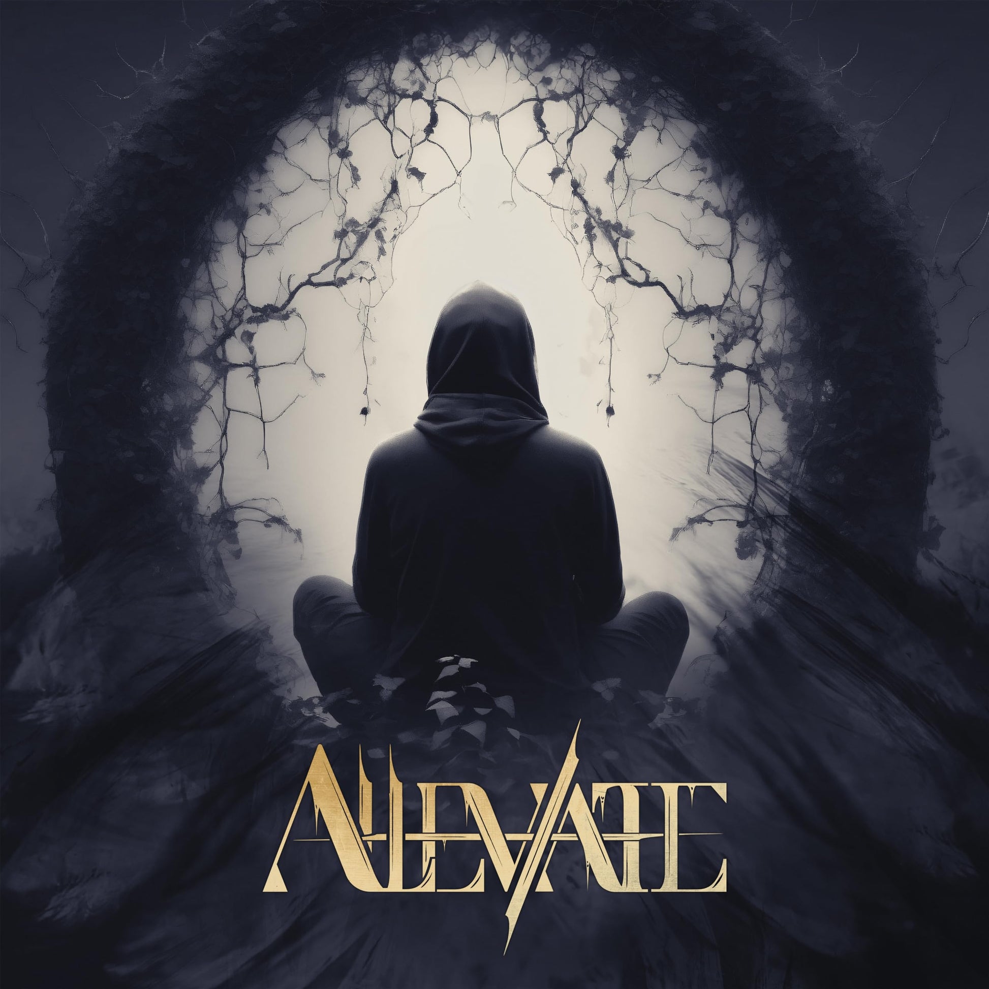 Alleviate - Dmns (Blk) [Colored Vinyl] [Limited Edition] Vinyl Record Album Cover
