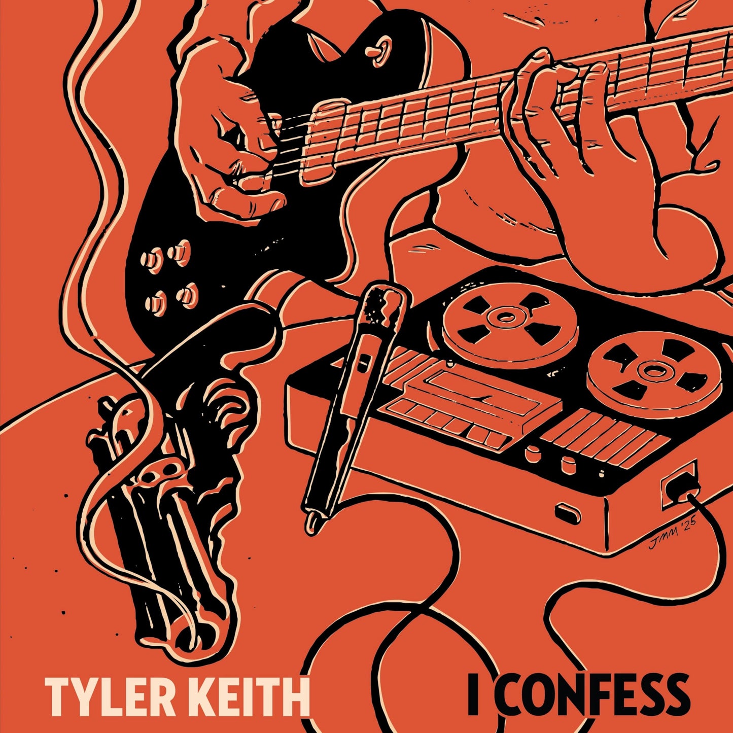 Tyler Keith - I Confess [LP] Vinyl Record Album Cover