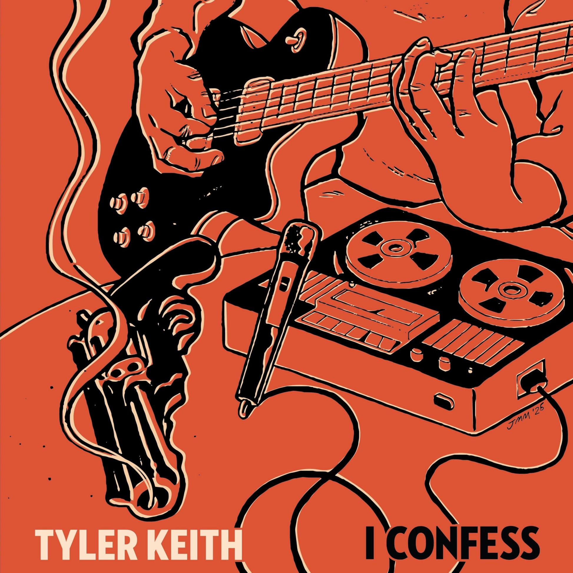 Tyler Keith - I Confess [LP] Vinyl Record Album Cover
