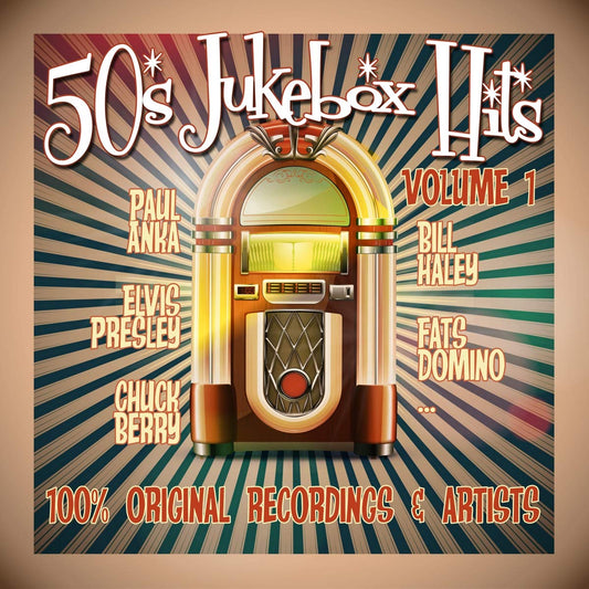 50s Jukebox Hits 1 / Various - 50s Jukebox Hits Vol. 1 (Various Artists) [LP] Vinyl Record Album Cover