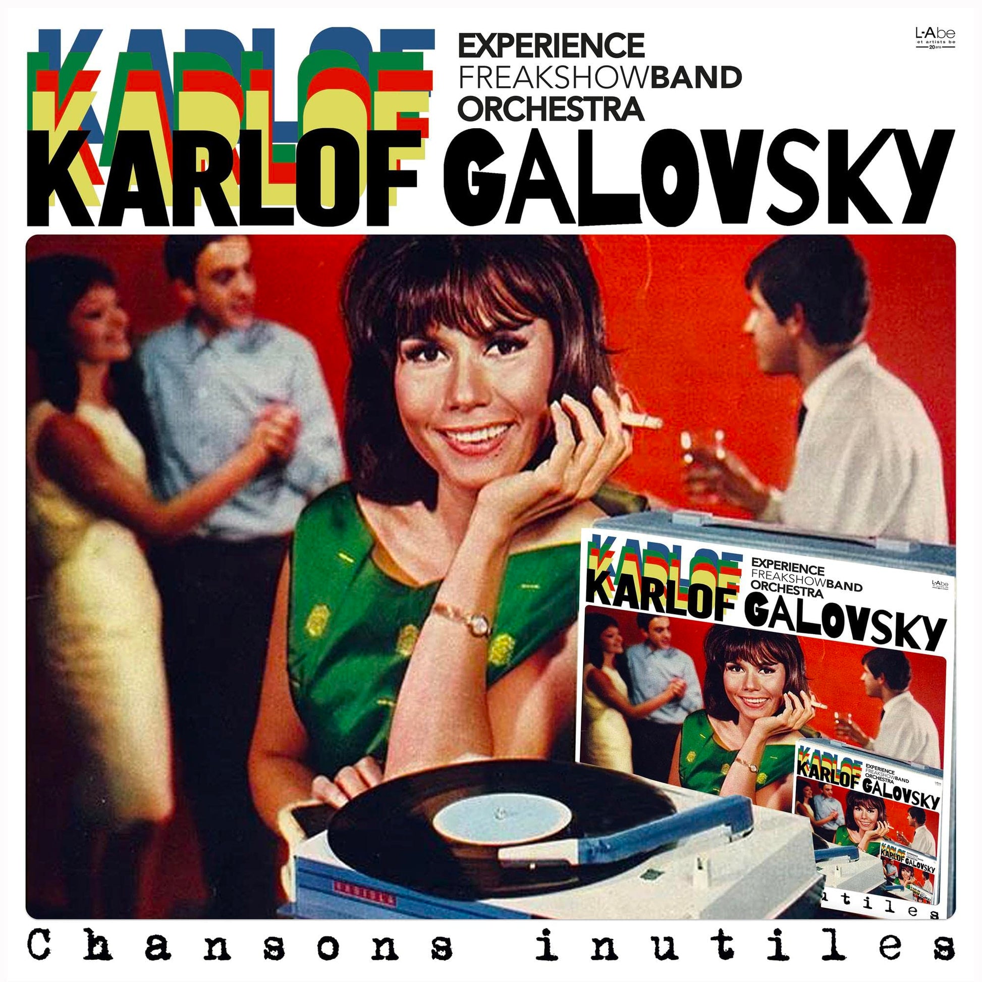 Galovsky, Karlof - Chansons Inutiles [LP] Vinyl Record Album Cover