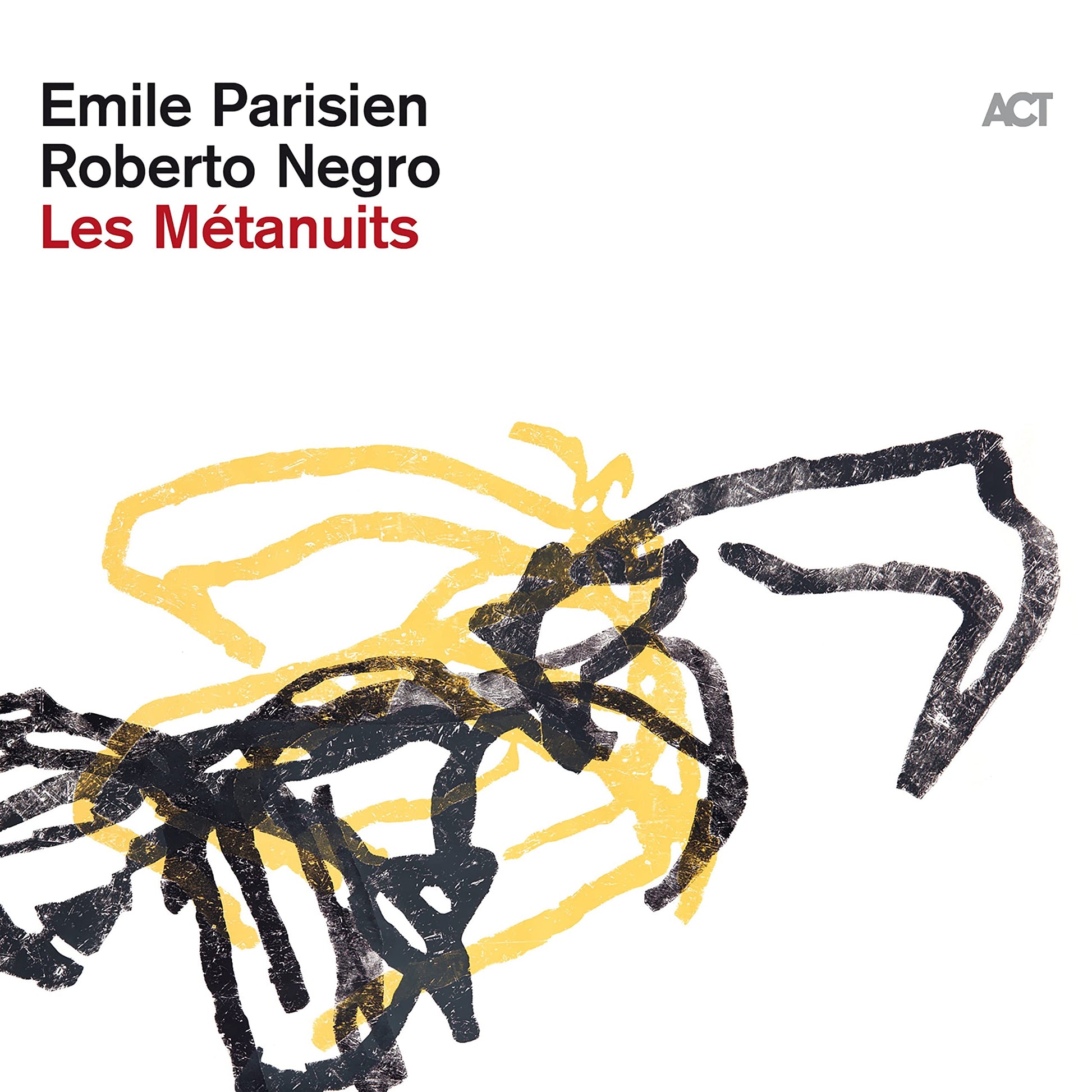 Emile Parisien / Negro,Roberto - Les Metanuits [LP] Vinyl Record Album Cover