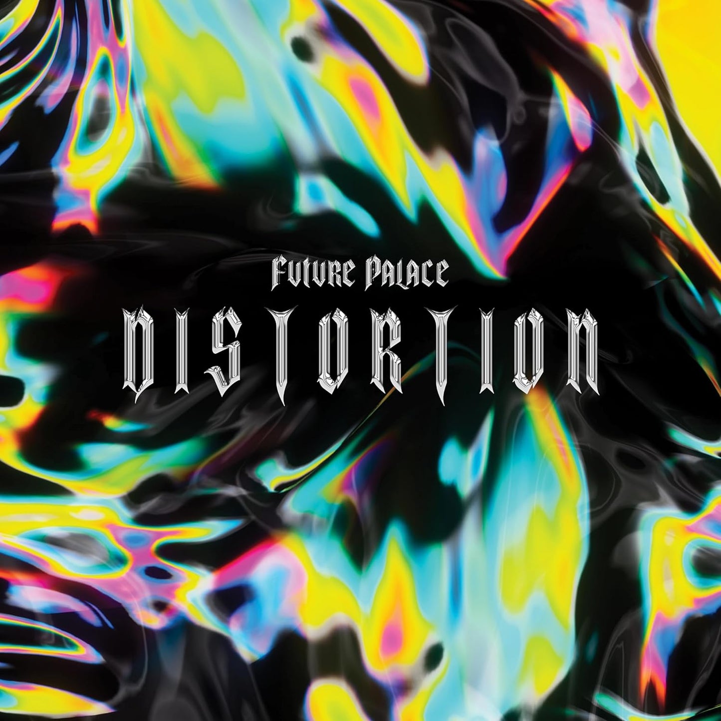 Future Palace - Distortion [Colored Vinyl] (Grn) [Limited Edition] (Purp) Vinyl Record Album Cover