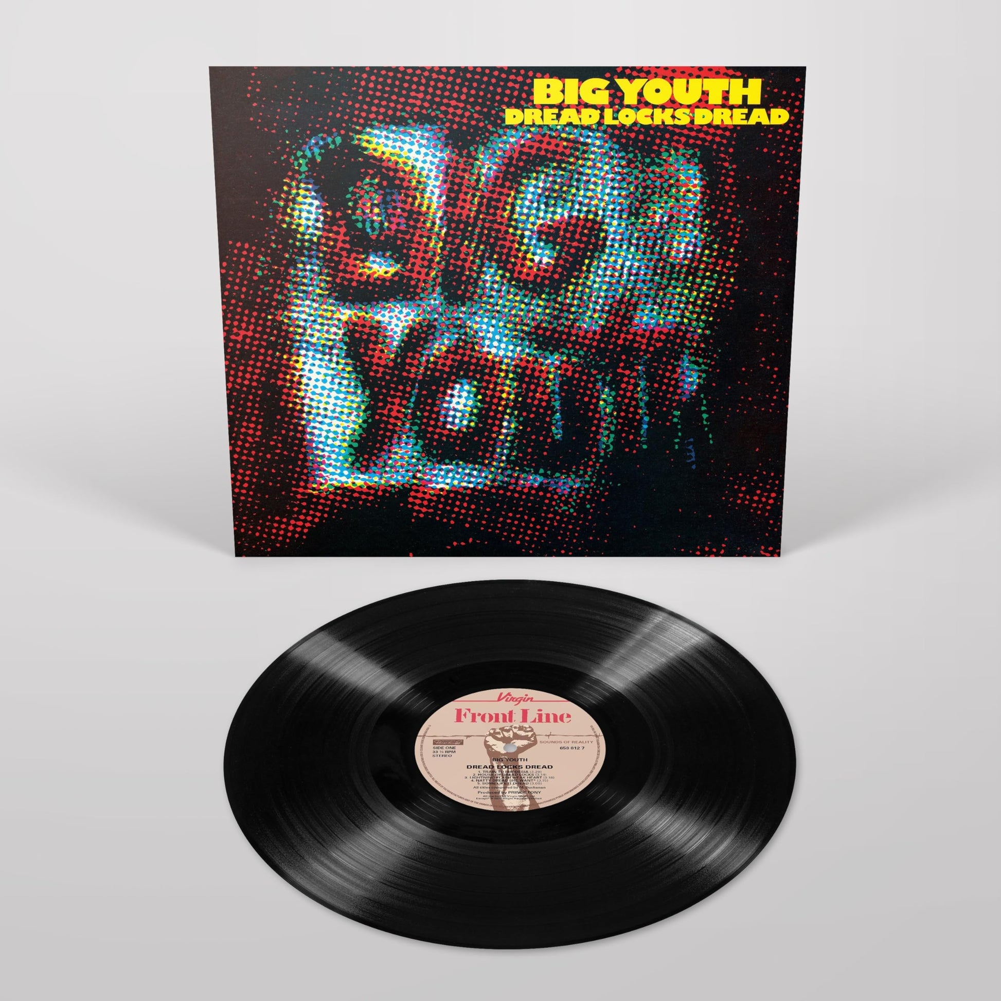 Big Youth - Dread Locks Dread (Blk) (Uk) [LP] Vinyl Record Album Cover