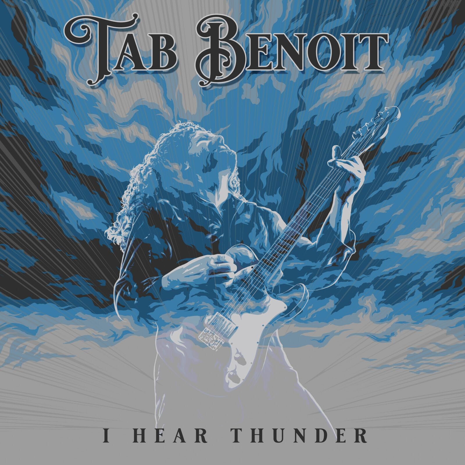 Tab Benoit - I Hear Thunder (Uk) [LP] Vinyl Record Album Cover