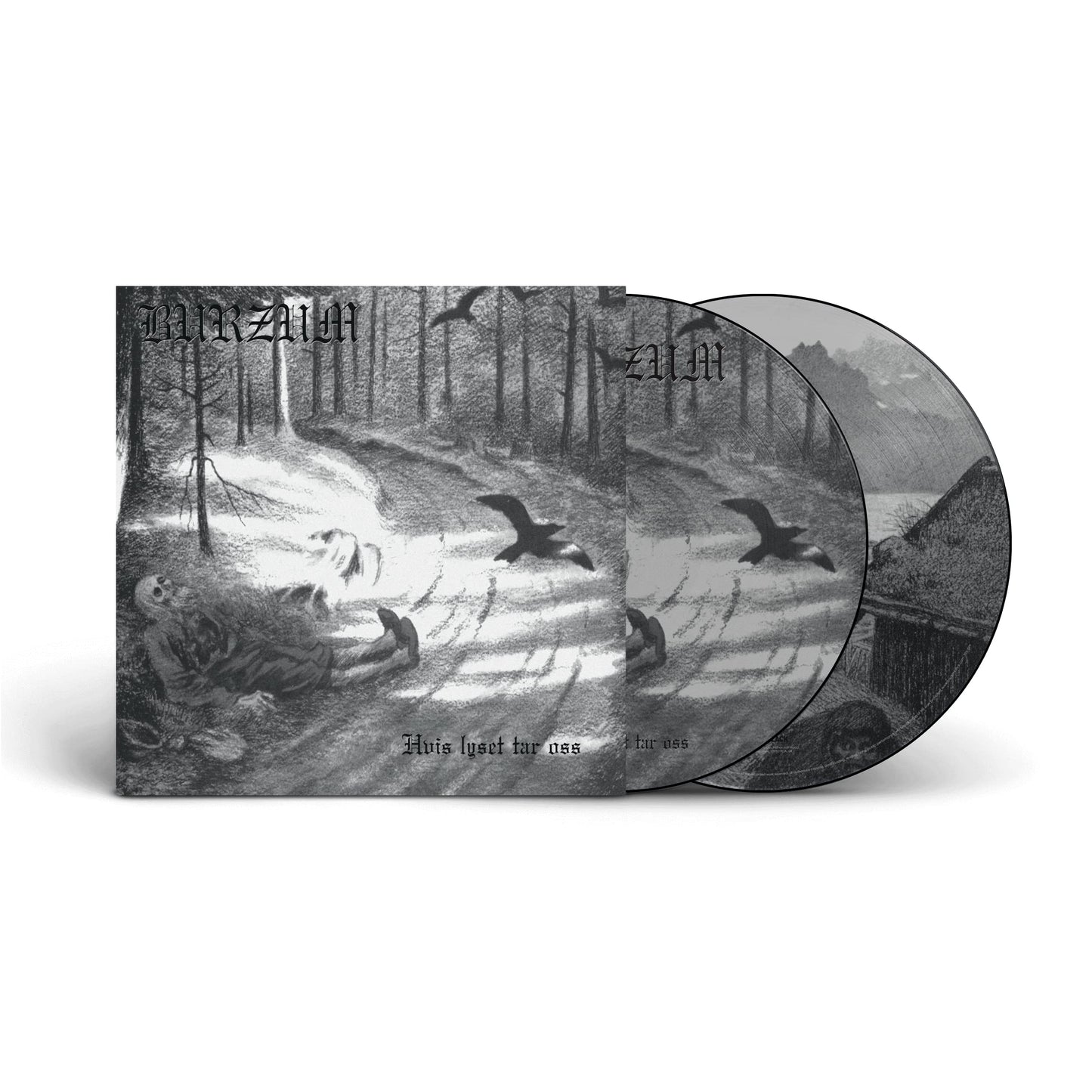 Burzum - Hvis Lyset Tar Oss (Pict) (Uk) [LP] Vinyl Record Album Cover
