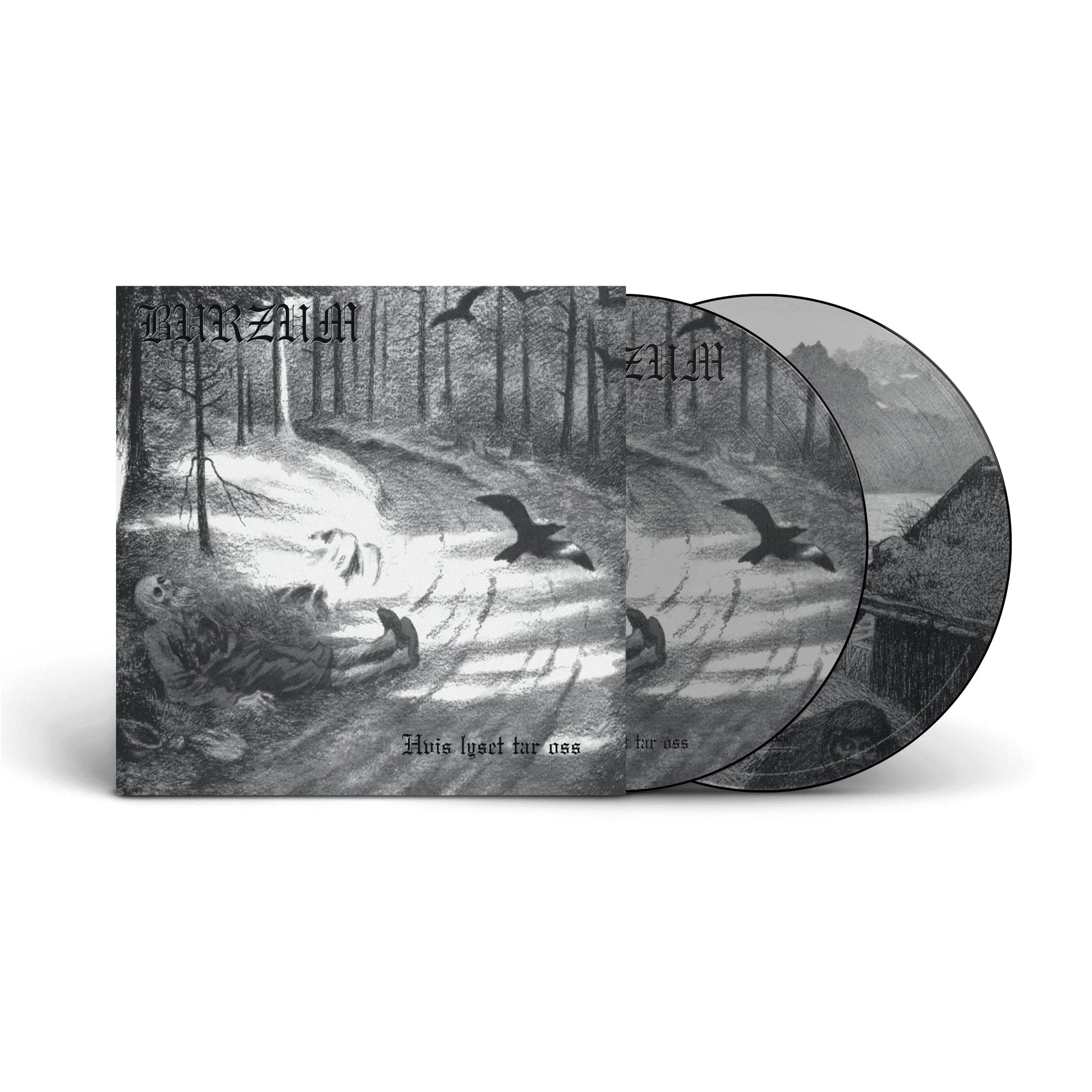 Burzum - Hvis Lyset Tar Oss (Pict) (Uk) [LP] Vinyl Record Album Cover