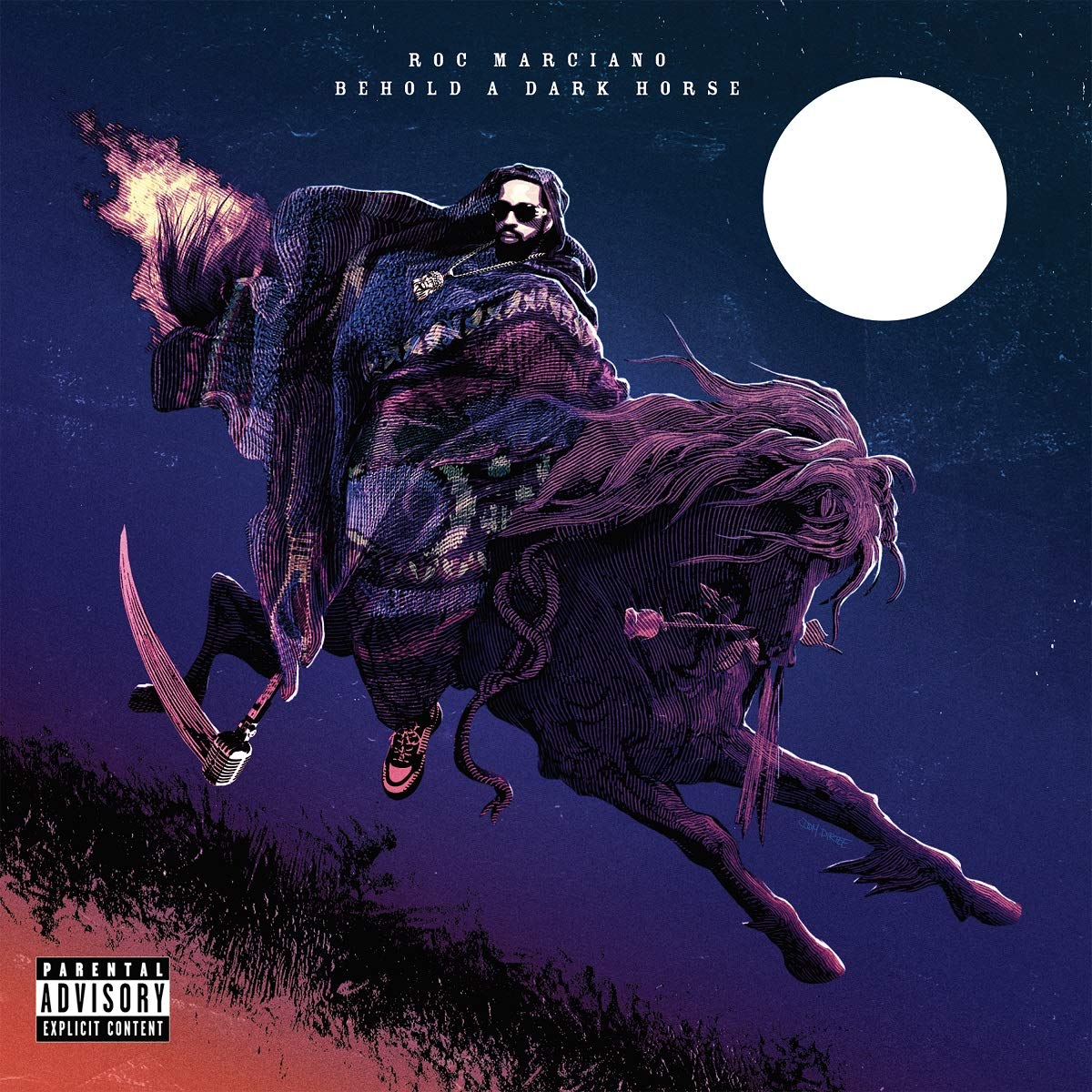 Roc Marciano - Behold A Dark Horse [LP] Vinyl Record Album Cover