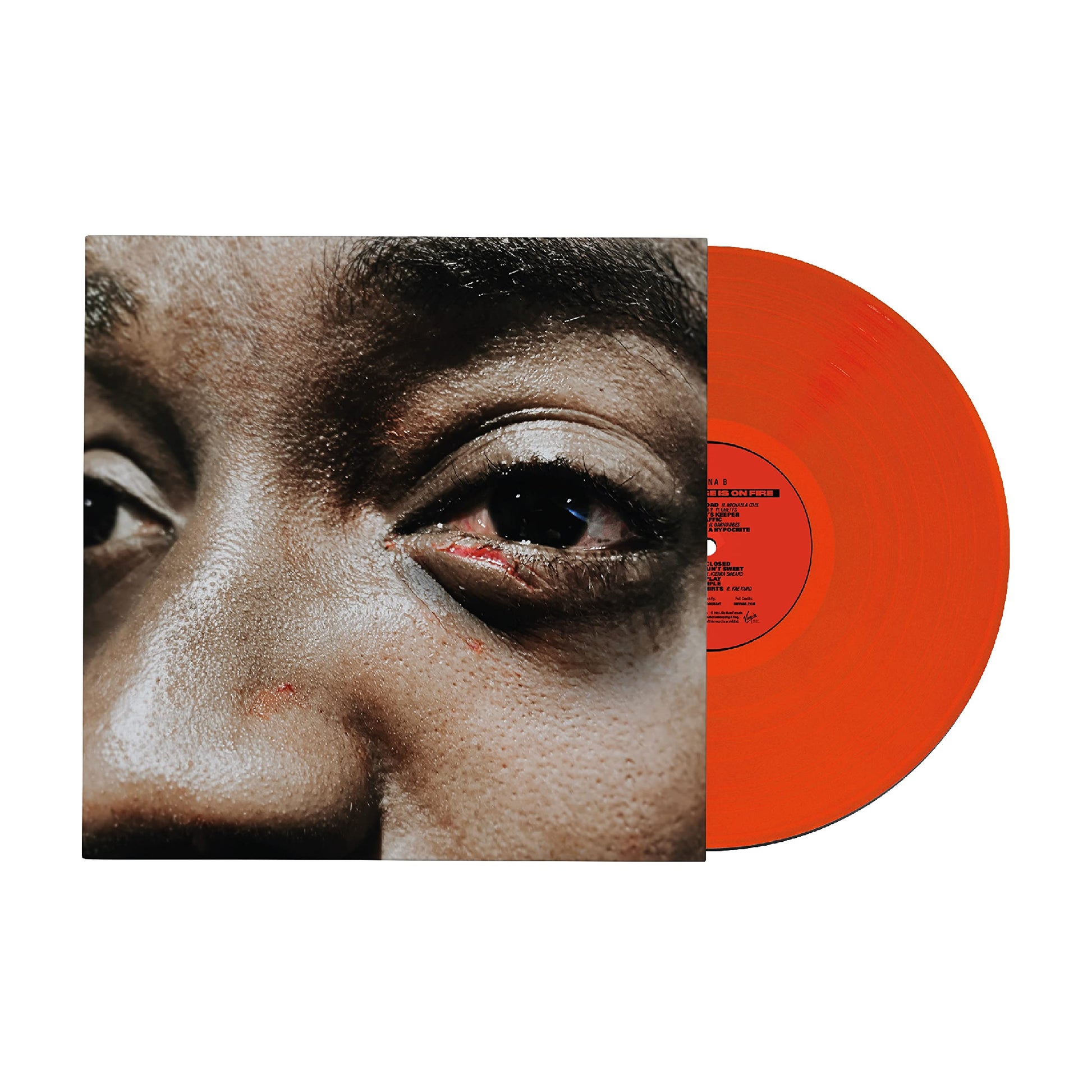 Guvna B - Village Is On Fire [LP] Vinyl Record Album Cover