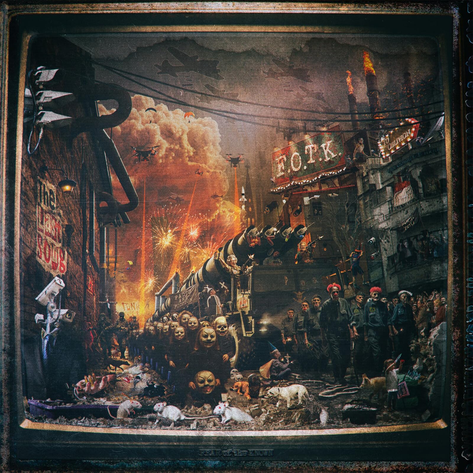 Fear of the Known - Last Song (Uk) [LP] Vinyl Record Album Cover