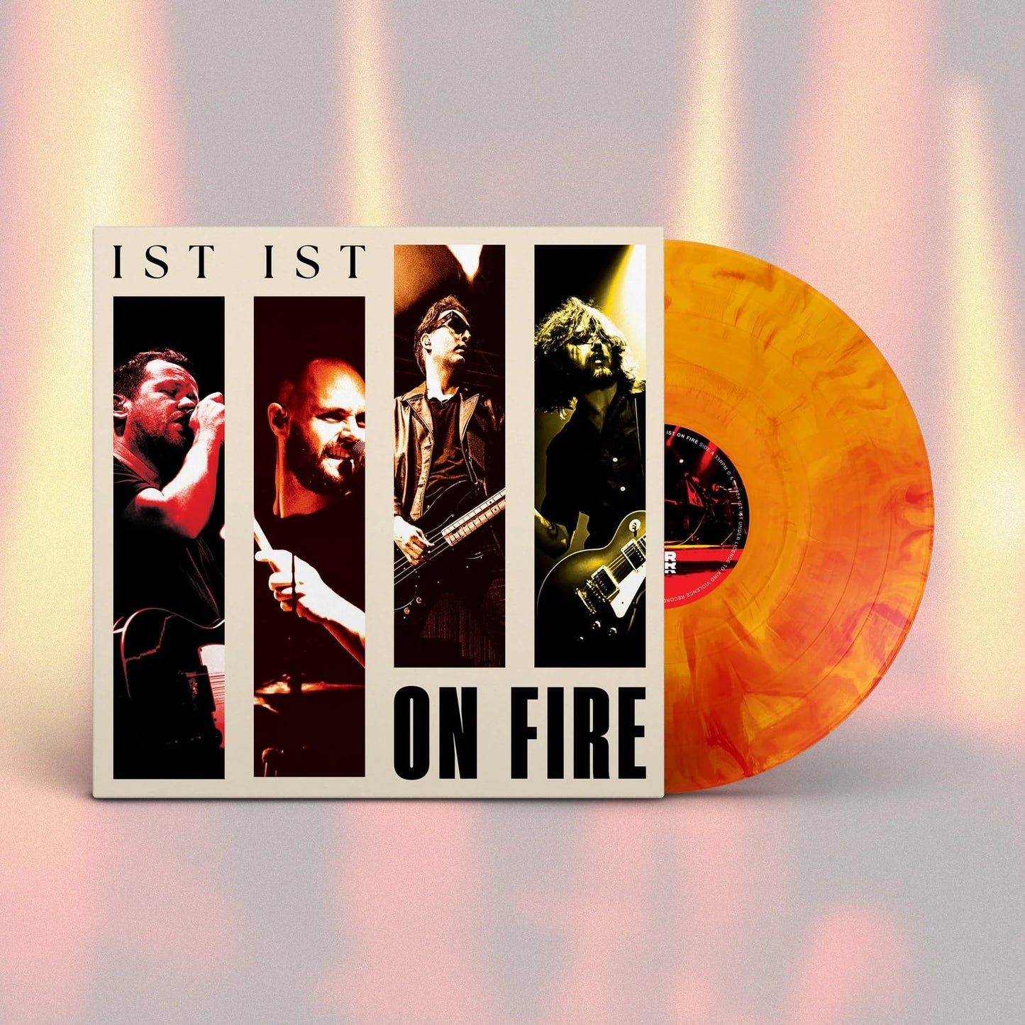 Ist Ist - On Fire [Colored Vinyl] (Uk) Vinyl Record Album Cover