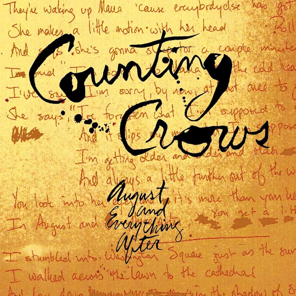 Counting Crows August & Everything After Vinyl Record