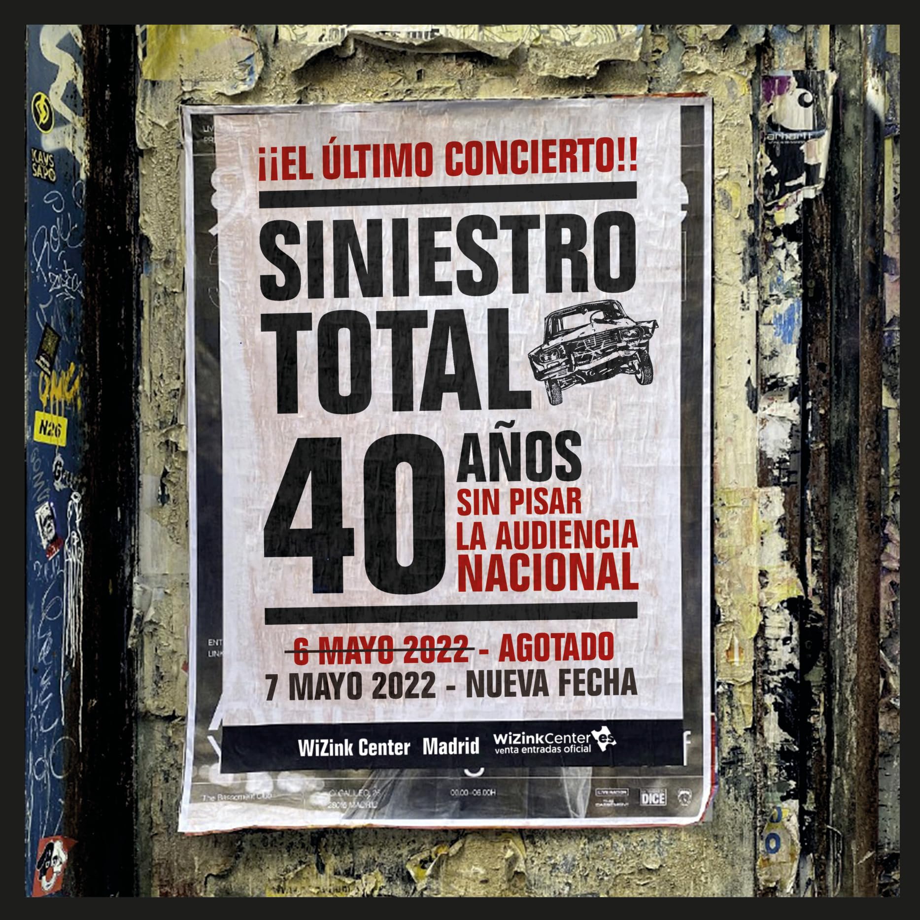 Siniestro Total - 40 Anos Sin Pisar La Audiencia (Box) (Spa) [LP] Vinyl Record Album Cover
