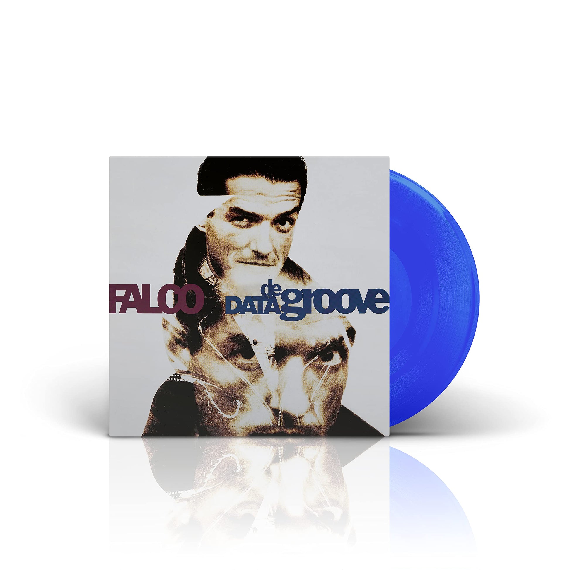 Falco - Data De Groove (Blue) [Colored Vinyl] (Can) Vinyl Record Album Cover