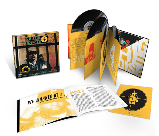 Public Enemy - It Takes A Nation Of Millions To Hold Us Back [LP] Vinyl Record Album Cover