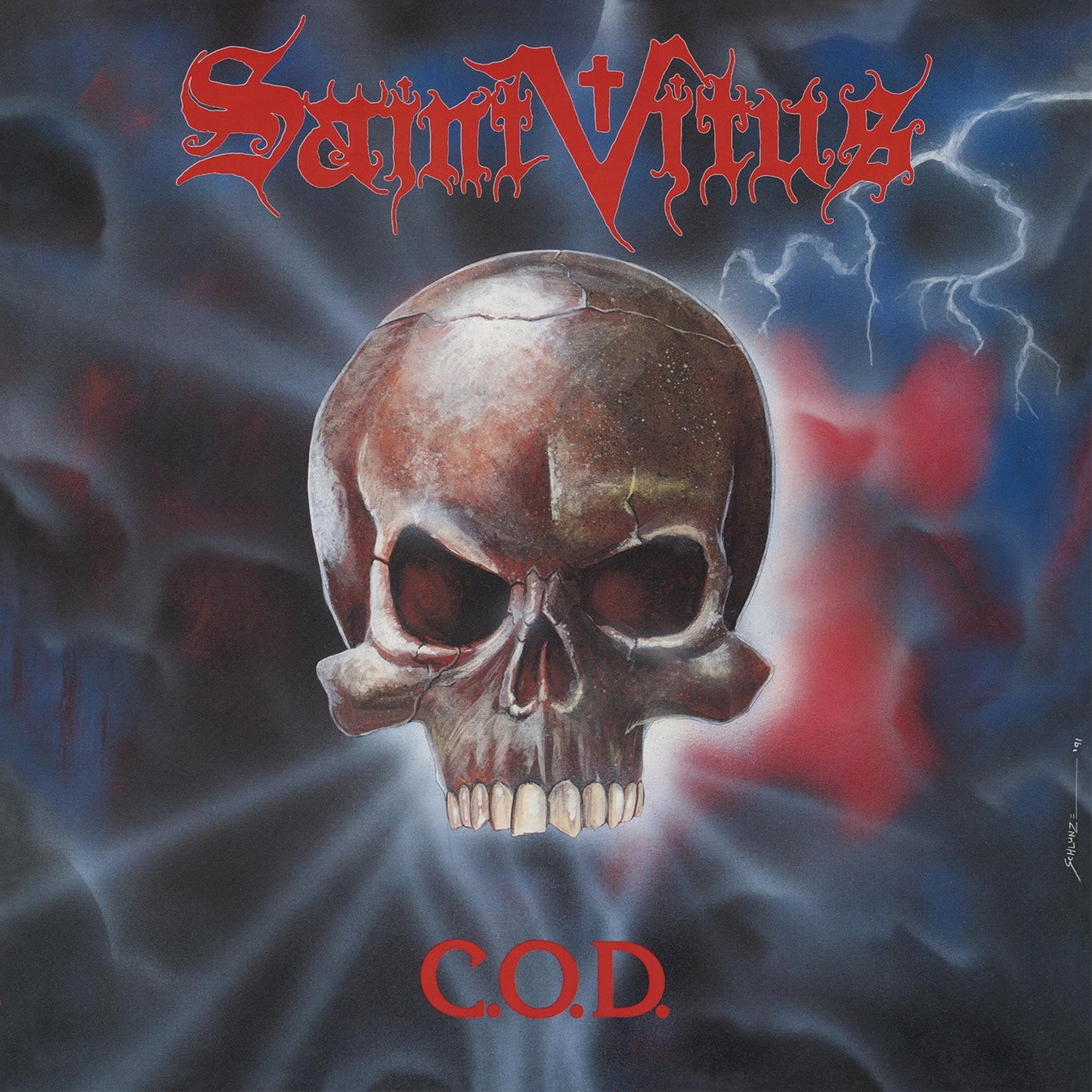 Saint Vitus - C.O.D. [Colored Vinyl] (Gate) [Limited Edition] (Wht) Vinyl Record Album Cover