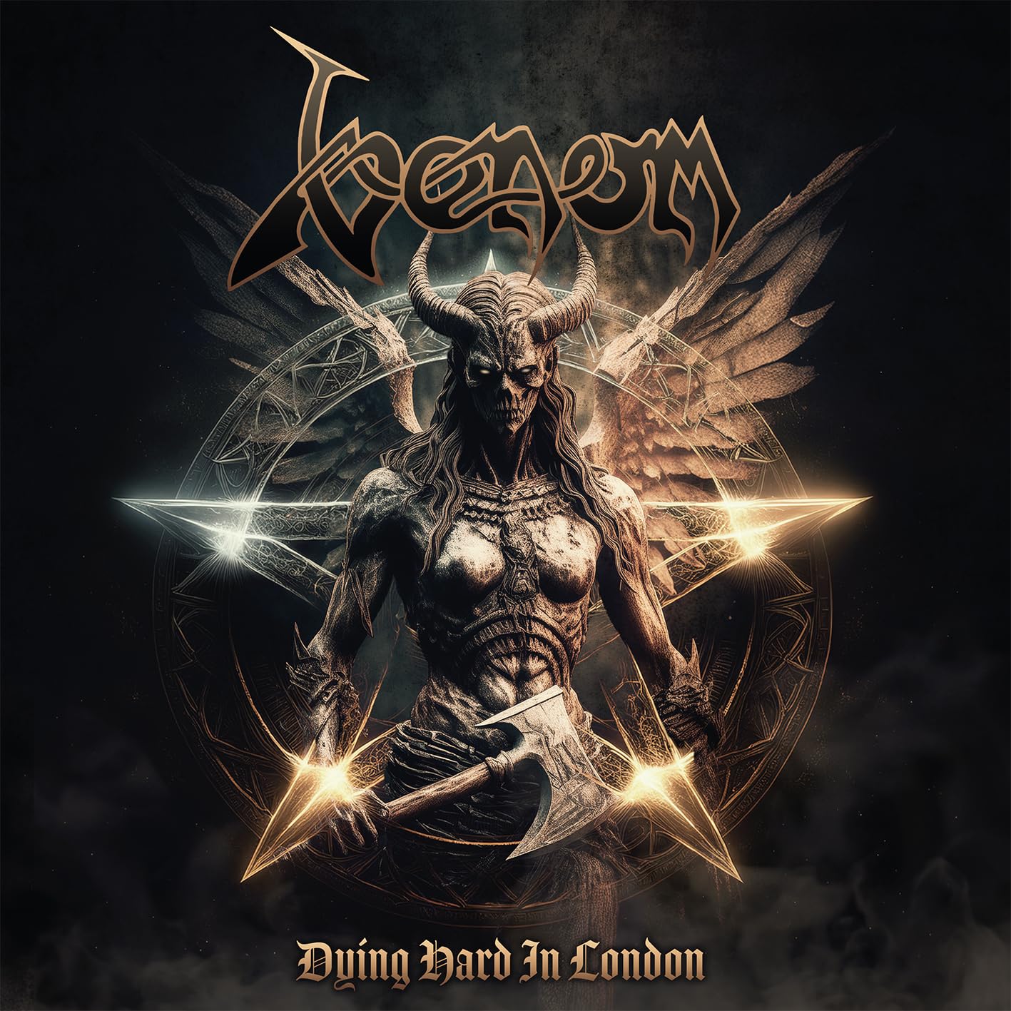 Venom - Dying Hard In London [Colored Vinyl] (Red) (Wht) (Spla) Vinyl Record