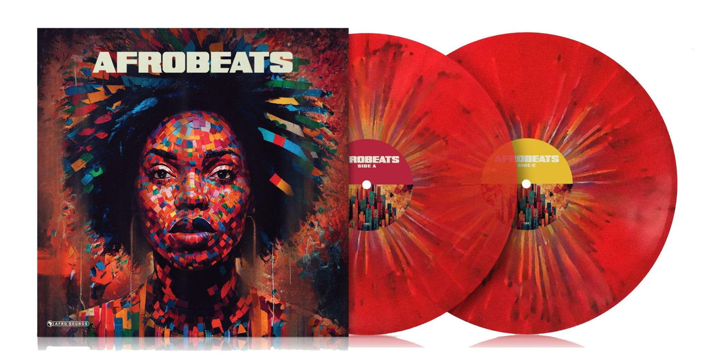 Afrobeats - Afrobeats [Colored Vinyl] (Red) (Spla) (Fra) Vinyl Record Album Cover