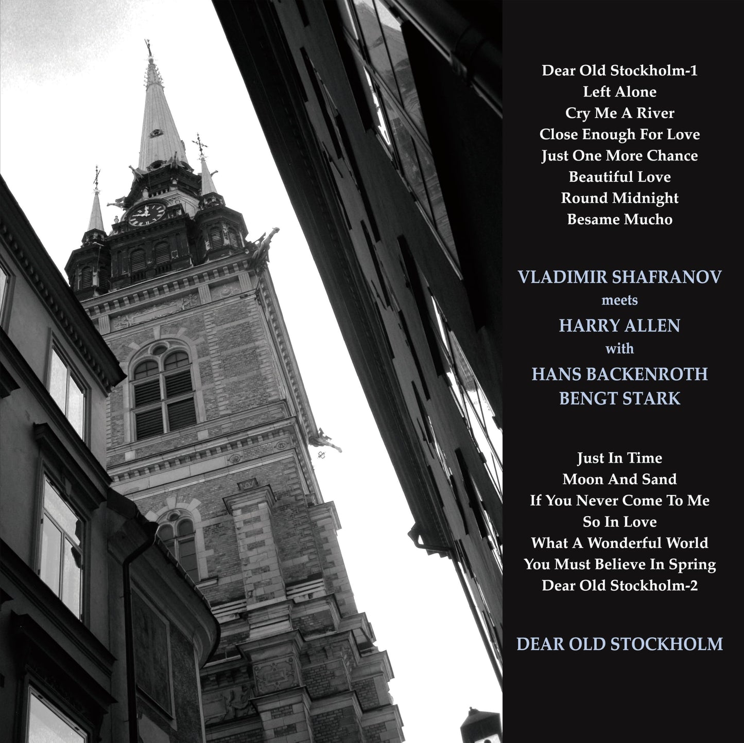 Vladimir Shafranov / Allen,Harry - Dear Old Stockholm (Jpn) [LP] Vinyl Record Album Cover