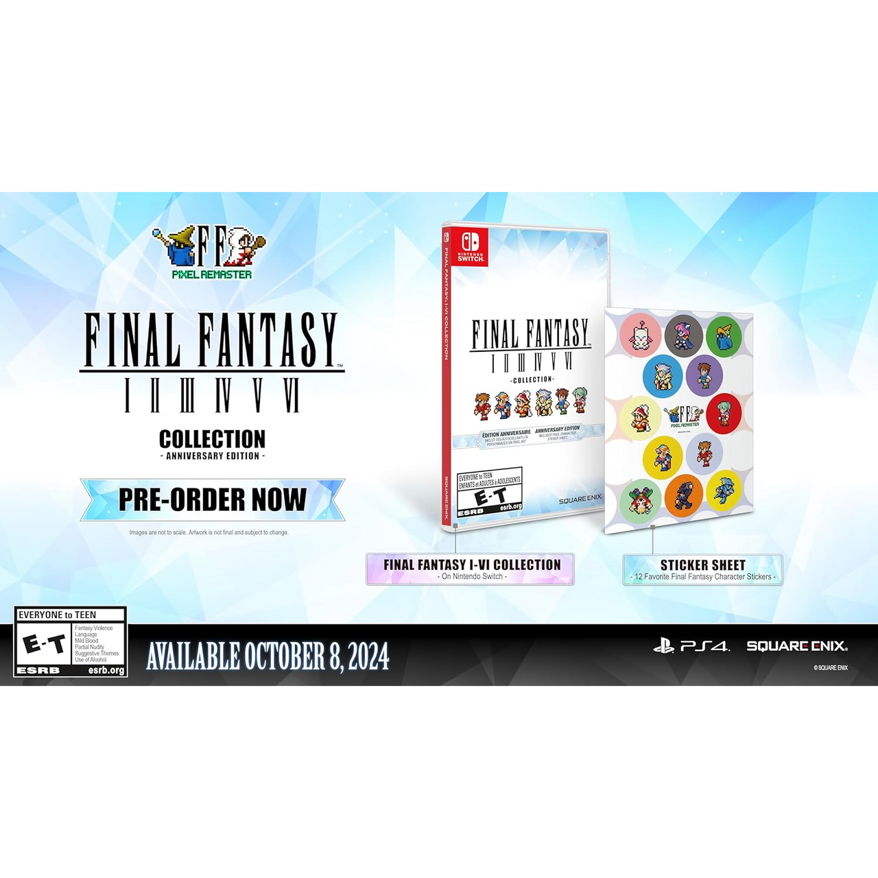 Square Enix - Final Fantasy I - VI Collection: Anniversary Edition - Switch