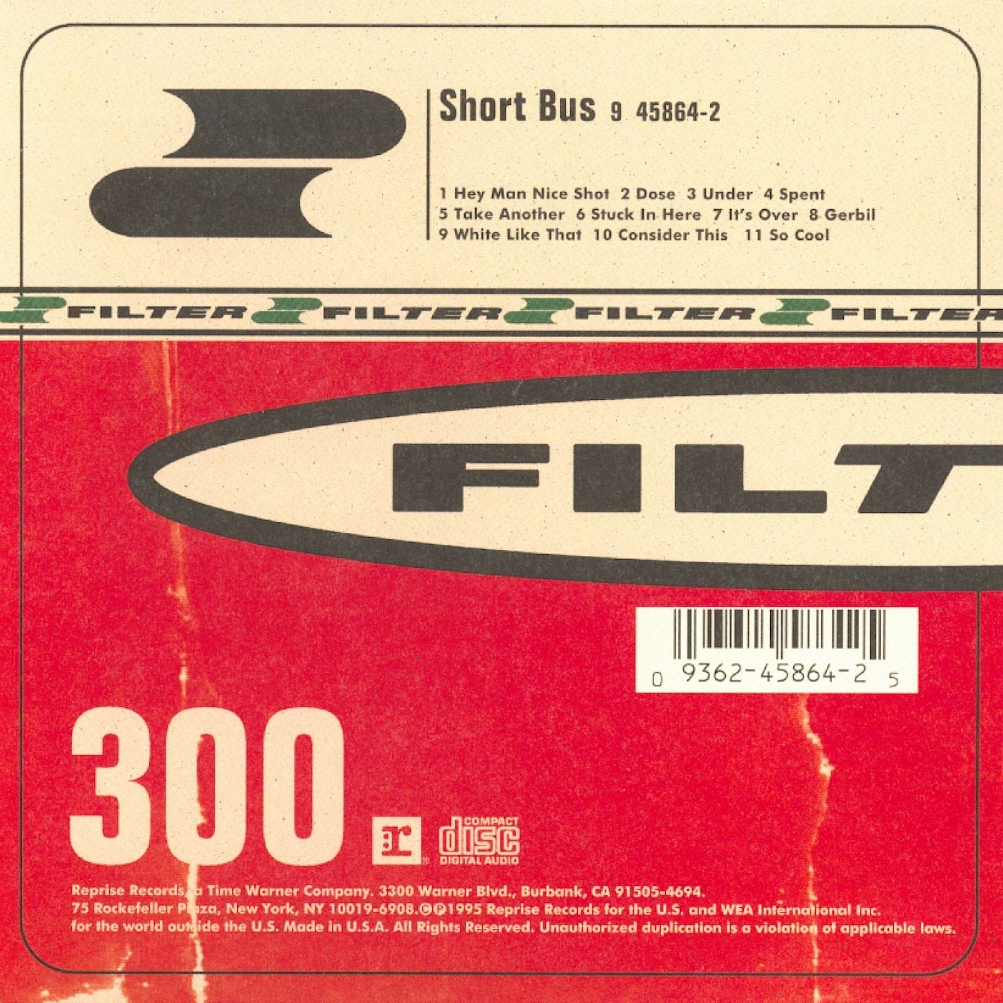 Short Bus Music CD
