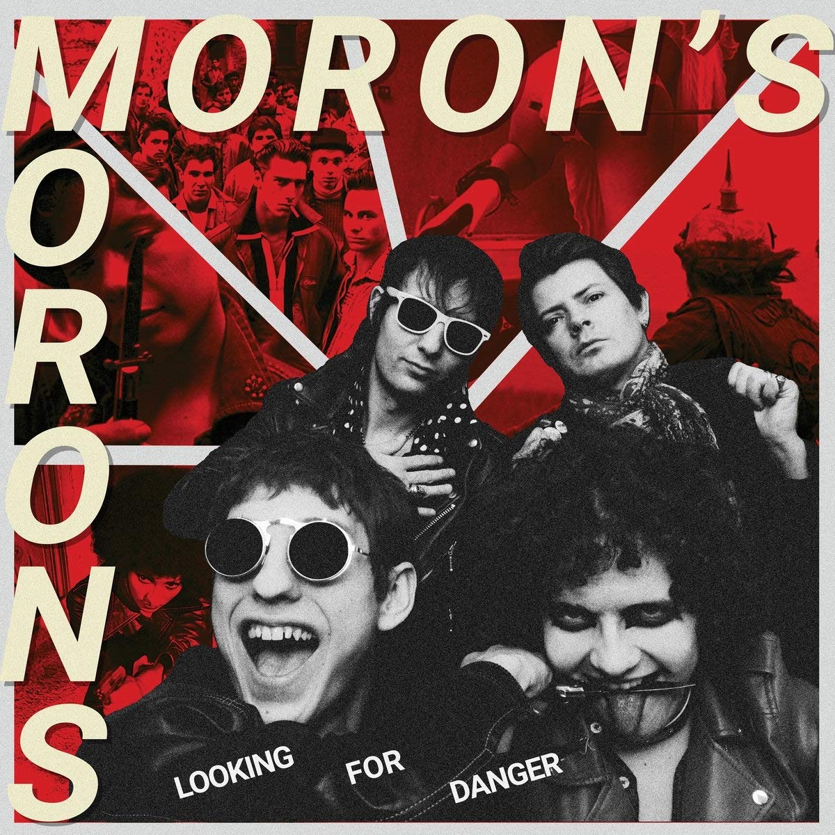 Moron's Morons - Looking Or Danger [LP] Vinyl Record Album Cover