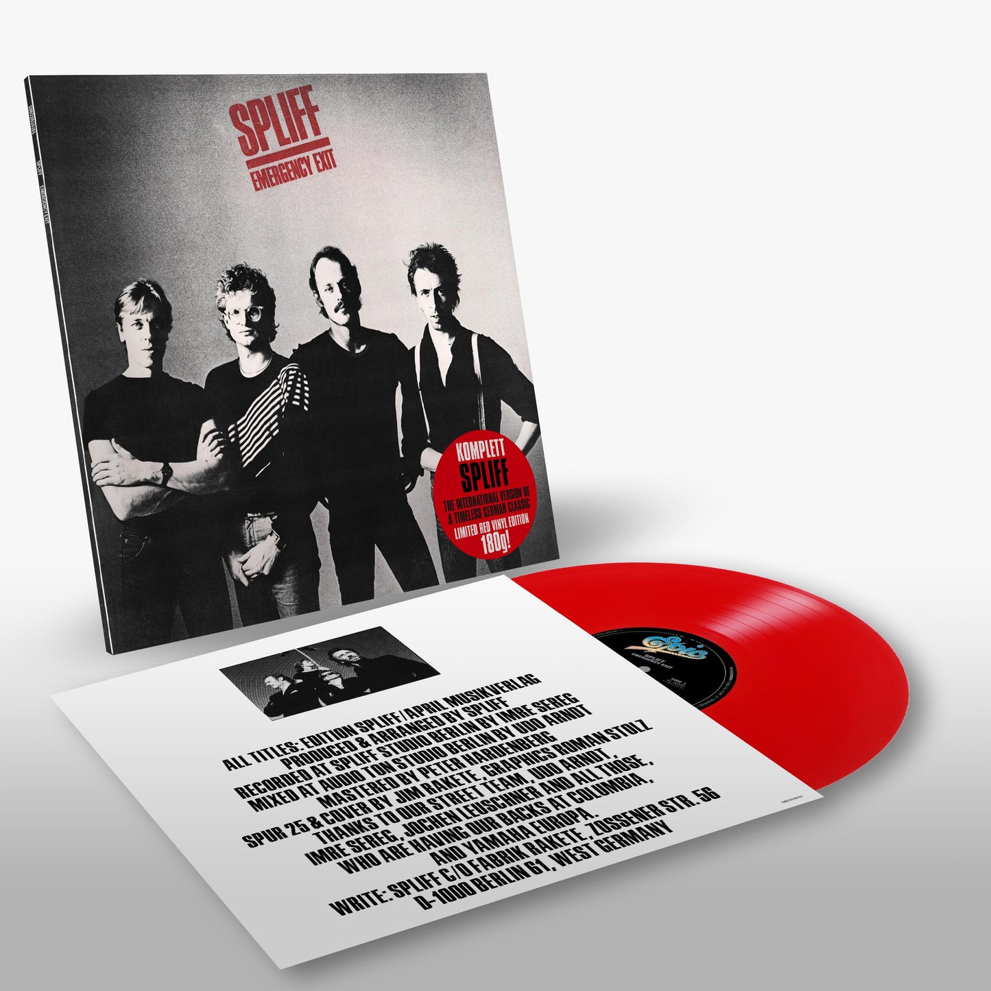 Spliff - Emergency Exit (Ger) [LP] Vinyl Record Album Cover