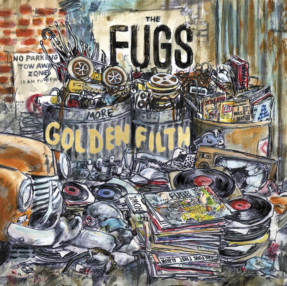 Fugs - More Golden Filth (Blk) [Colored Vinyl] [Limited Edition] (Wht) (Spla) Vinyl Record Album Cover