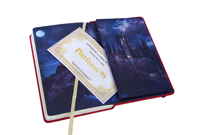 Harry Potter: Platform Nine and Three-Quarters Hardcover Journal