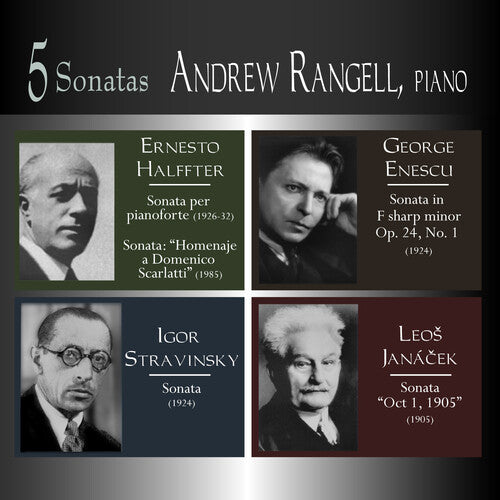 Halffter / Rangell - Five Sonatas - Music CD