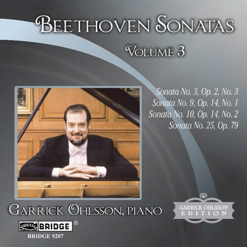 Beethoven / Ohlsson - Sonatas 3 - Music CD