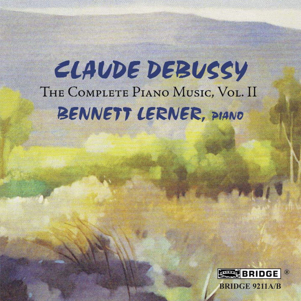 the album cover for Bennett Lerner - Complete Piano Music 2