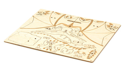 IncrediBuilds: Harry Potter: Hungarian Horntail Deluxe Book and 3D Wood Model Set