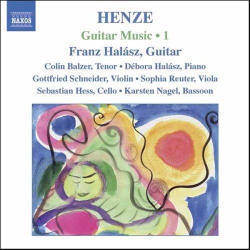 the album cover for Franz Halasz - Guitar Music