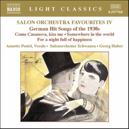 the album cover for Annette Postal - Salon Orchestra Favourites 4 / Various
