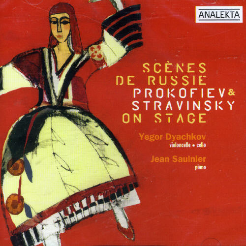 Stravinsky / Prokofiev / Dyachkov / Saulnier - Scene De Russie On Stage - Music CD