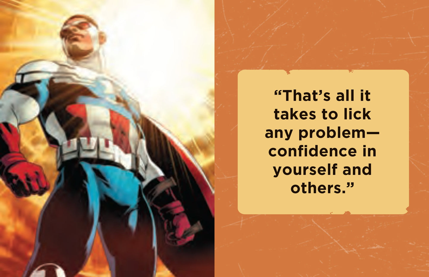 Marvel Comics: Captain America: Inspirational Quotes From the First Avenger