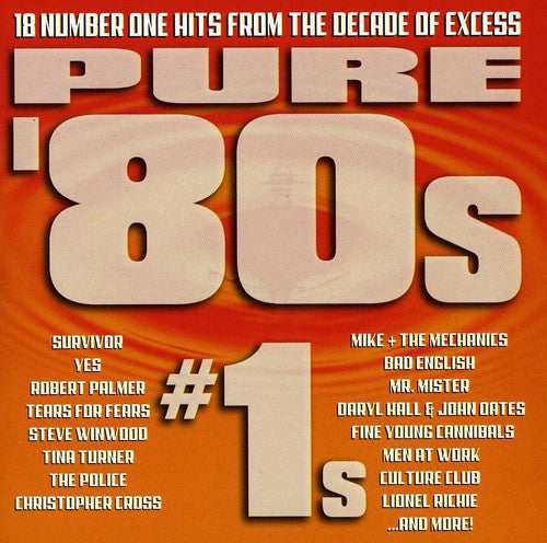 the album cover for Pure 80s #1s - Pure 80's #1s