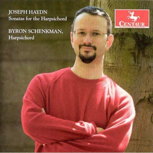 the album cover for J. HAYDN - Sonatas for Harpsichord