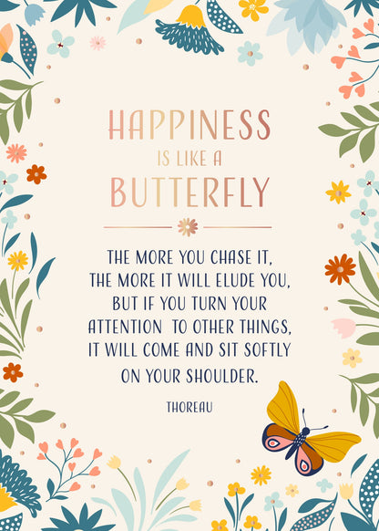 Butterfly Signature Pop-Up Card