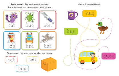 Let's Learn: First Phonics (Write and Wipe)